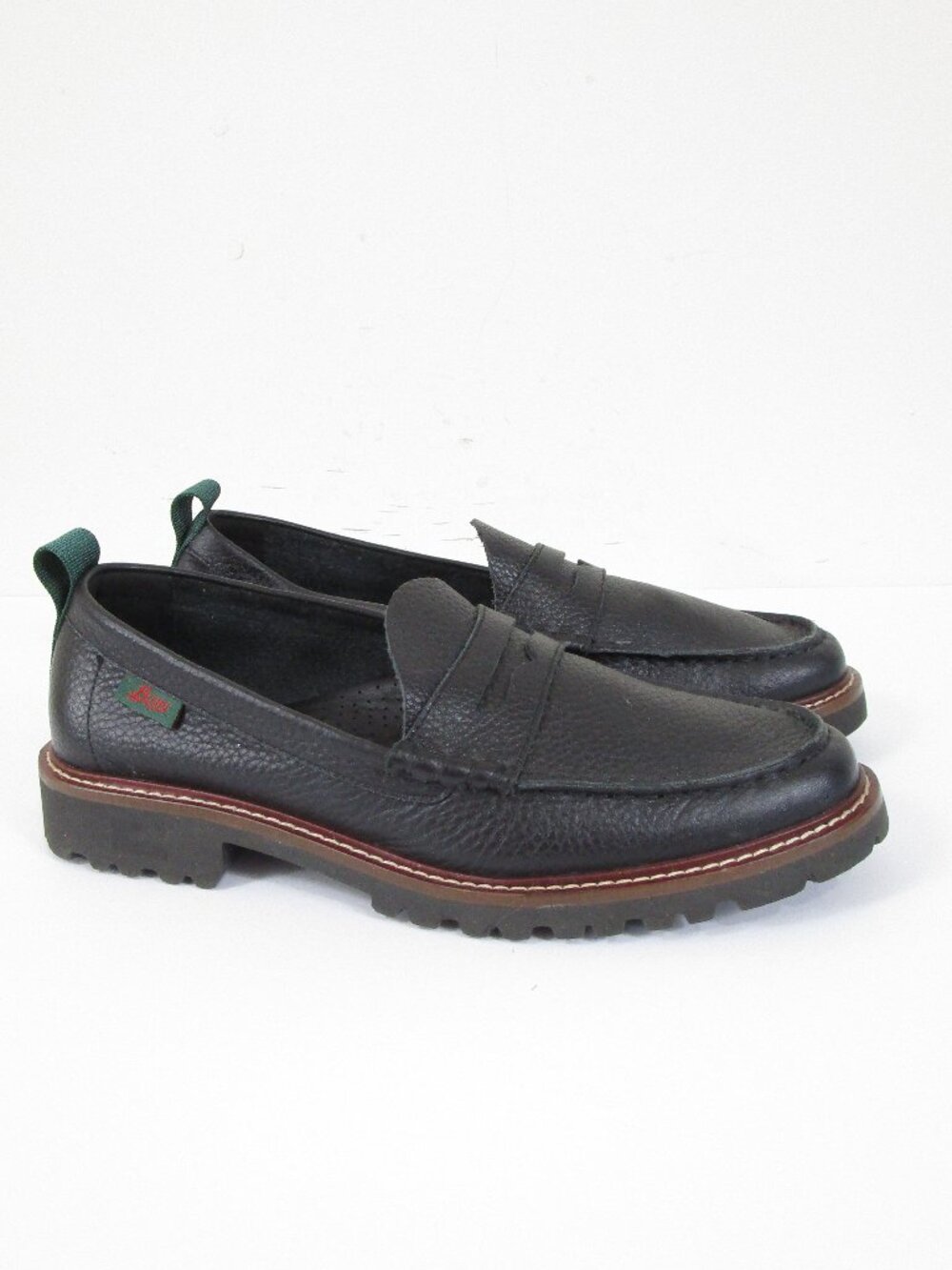 G.H. Bass Weejuns Mens Leather Larson Lug Penny Loafers Slip On Dress Shoes 8.5